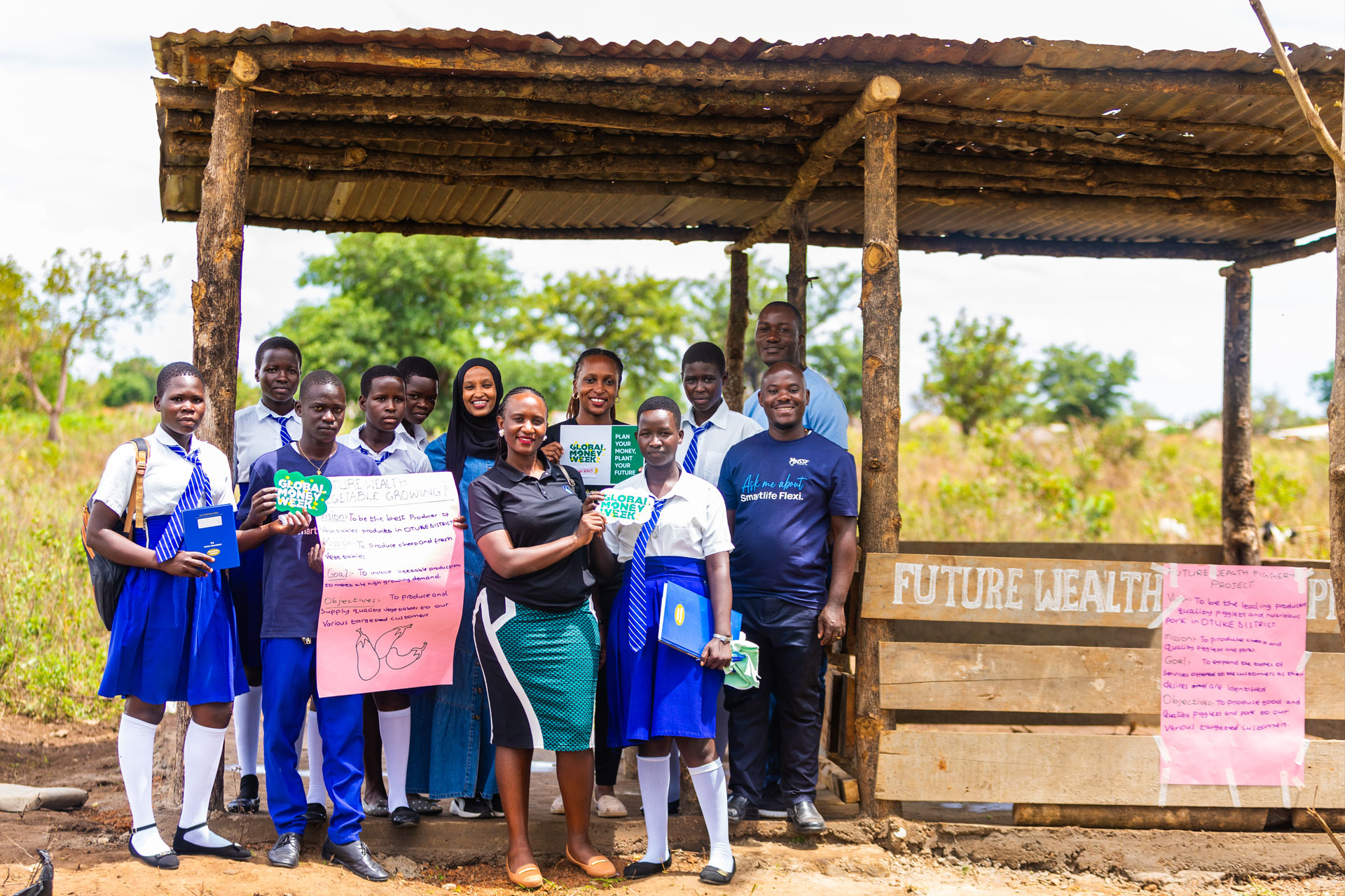 Financial literacy outreach in Kampala